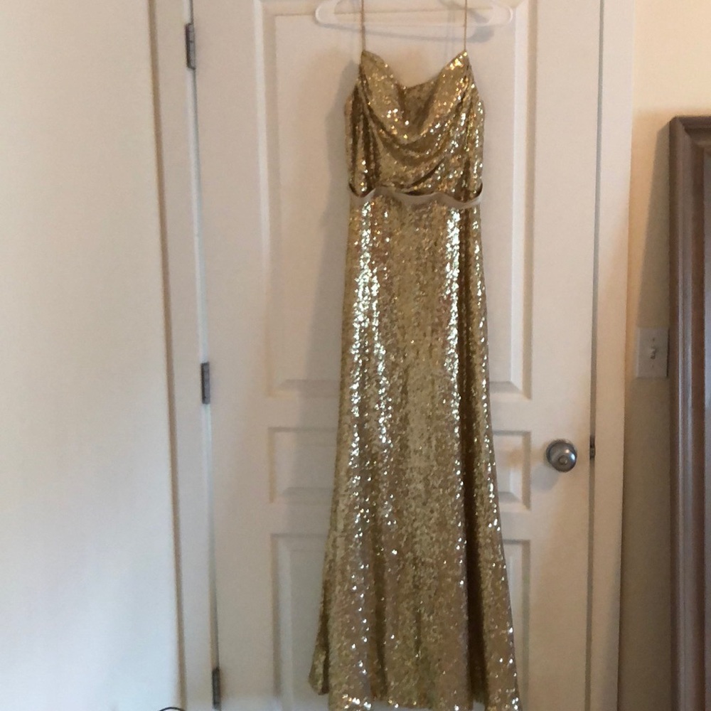 Beautiful Christina Wu Celebration sequin dress!